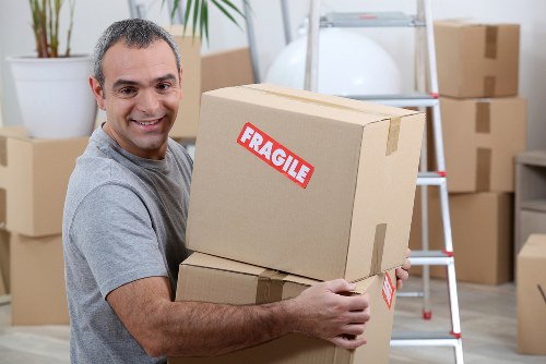 Packing desks and equipment for a local Brixton office relocation