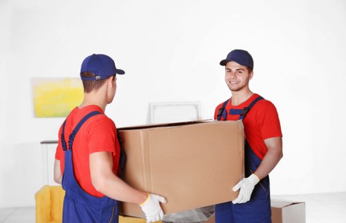 Charity donation and reuse of furniture during a Brixton house move