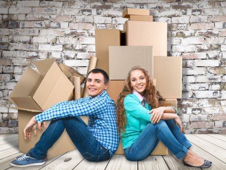Local movers loading furniture for a Brixton home removal