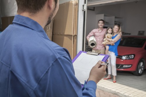 Furniture pick-up service handling bulky household items in Brixton