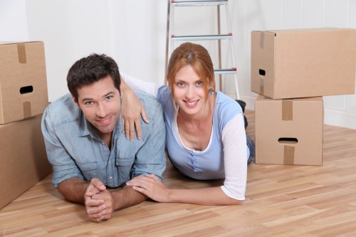 Relocating business furniture and boxes in South London